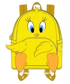 Quantum Collectibles LOUNGEFLY LOONEY TUNES TWEETY BIRD PLUSH MINI BACKPACK PREORDER
