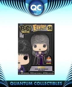 Quantum Collectibles Funko Pop! Pin Elvira LACC Preorder