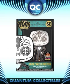 Quantum Collectibles Funko Pop! Pin Sugar Skull Jack Skellington LACC Preorder