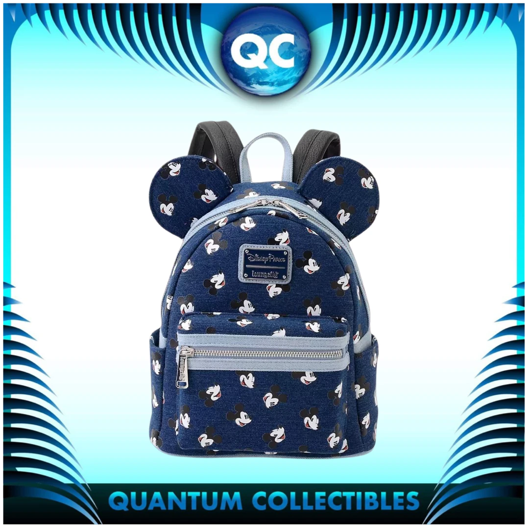 Quantum Collectibles Loungefly Blue AOP Mickey Mouse Mini Backpack Exclusive Preorder 3 Quantum Collectibles Loungefly Blue AOP Mickey Mouse Mini Backpack Exclusive Preorder