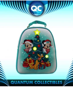 Quantum Collectibles Loungefly Mickey Mouse Christmas Tree Light Up Mini Backpack Exclusive Preorder