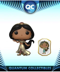 Quantum Collectibles Funko Pop! Ultimate Princess Jasmine Pop And Pin (US Import) Festival Of Fun Preorder Funko Pop! Vinyls