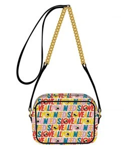 Quantum Collectibles Loungefly The Beatles All You Need Is Love AOP Crossbody US Exclusive Pre-order
