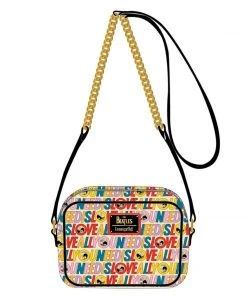 Quantum Collectibles Loungefly The Beatles All You Need Is Love AOP Crossbody US Exclusive Pre-order