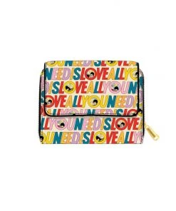 Quantum Collectibles Loungefly The Beatles All You Need Is Love AOP Wallet US Exclusive Pre-order