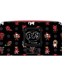 Quantum Collectibles Funko Pop! By Loungefly Deadpool 30th Anniversary AOP Wallet Preorder
