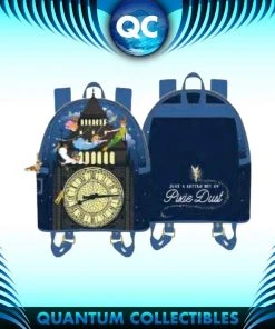 Quantum Collectibles Loungefly Peter Pan Clock Tower Mini Backpack Preorder