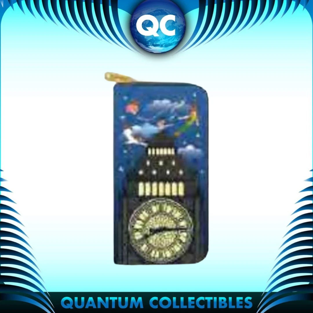 Quantum Collectibles Loungefly Peter Pan Clock Tower Wallet Preorder 3 Quantum Collectibles Loungefly Peter Pan Clock Tower Wallet Preorder