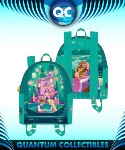 Quantum Collectibles Loungefly Castle Series Rapunzel Mini Backpack Preorder