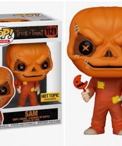 Quantum Collectibles Funko Pop! Vinyls Funko POP! Trick 'r' Treat Sam Unmasked With Lollipop Hot Topic Exclusive Funkoween Preorder