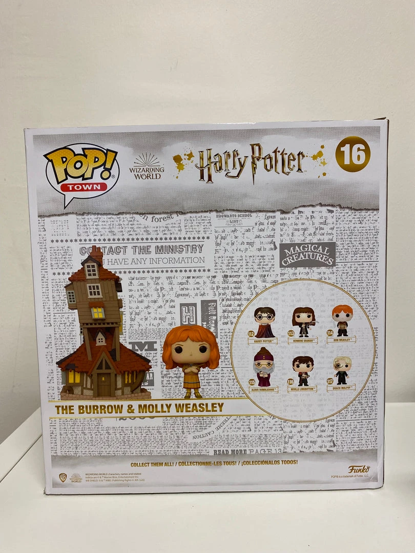 Quantum Collectibles Funko Pop! Harry Potter Molly Weasley With Burrow Con Sticker 5 Quantum Collectibles Funko Pop! Harry Potter Molly Weasley With Burrow Con Sticker