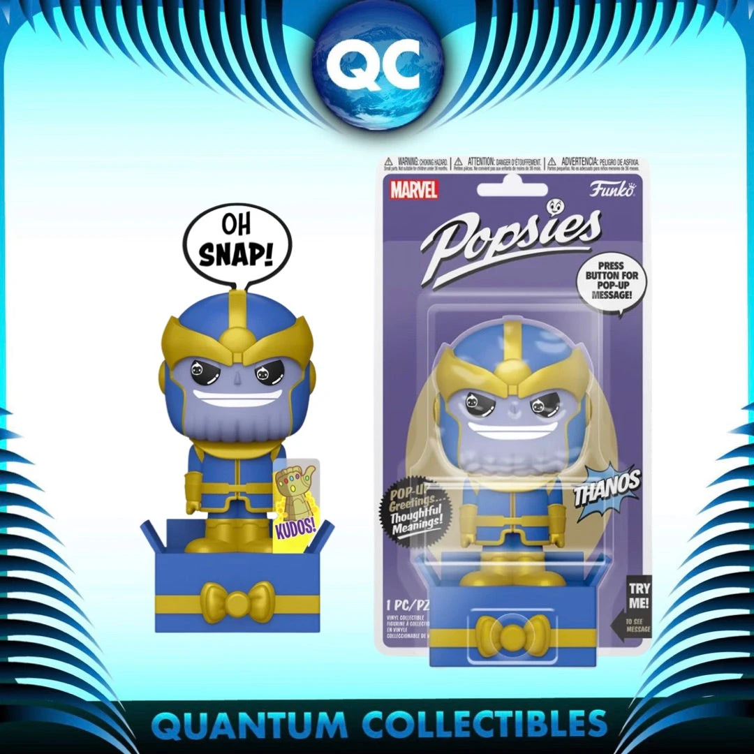 Quantum Collectibles Funko Popsies: Thanos Preorder 3 Quantum Collectibles Funko Popsies: Thanos Preorder
