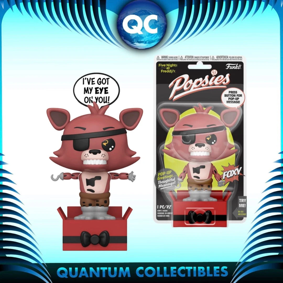 Quantum Collectibles Funko Popsies: FNAF Foxy Preorder 3 Quantum Collectibles Funko Popsies: FNAF Foxy Preorder