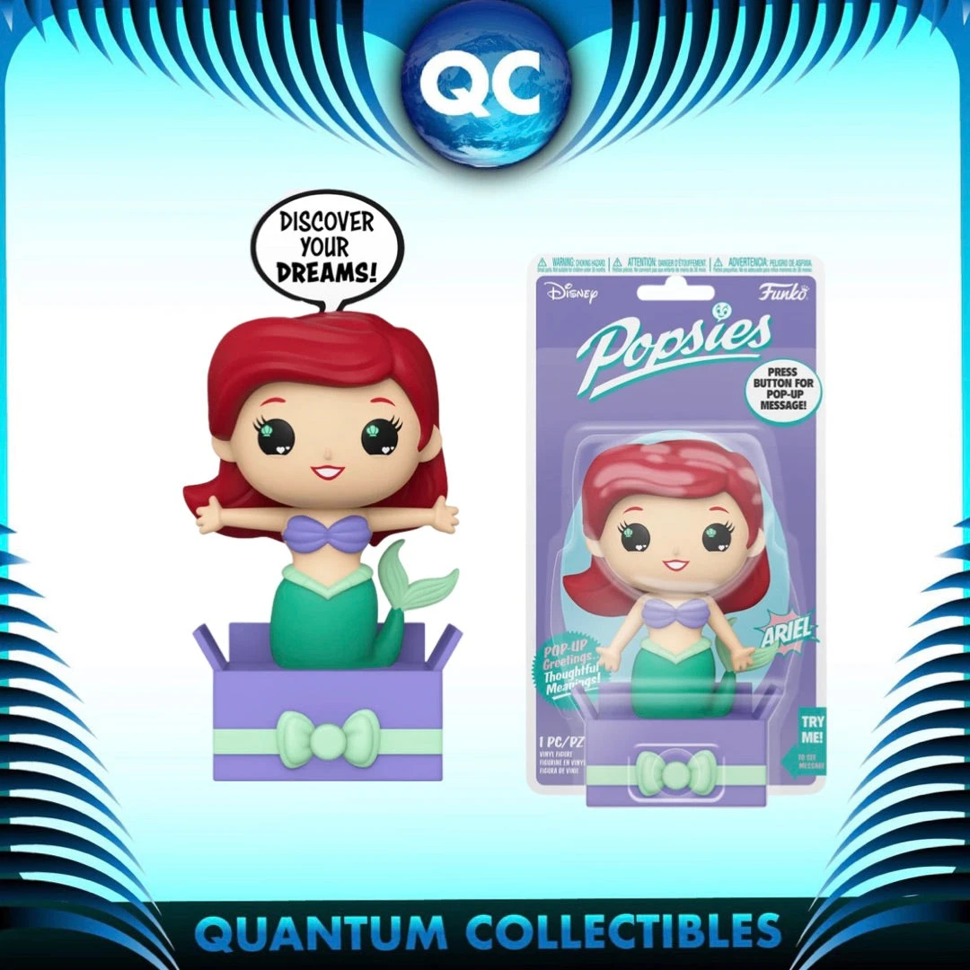 Quantum Collectibles Funko Popsies: Ariel Preorder 3 Quantum Collectibles Funko Popsies: Ariel Preorder