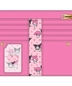 Quantum Collectibles Loungefly Sanrio My Melody And Kuromi Wallet