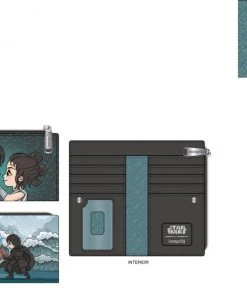 Quantum Collectibles Loungefly Star Wars - Kylo Ren & Rey Mixed Emotions Flap Purse Pre-Order