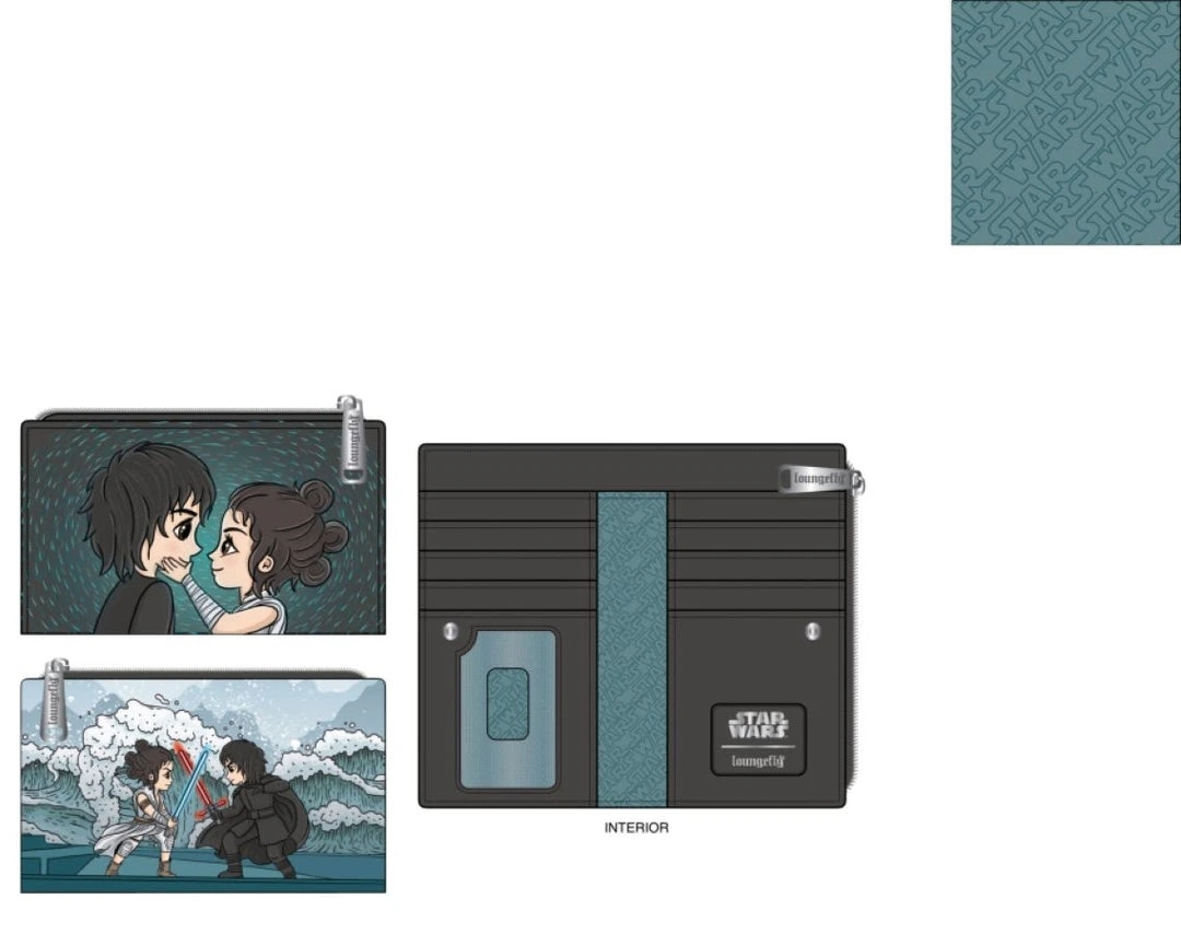 Quantum Collectibles Loungefly Star Wars - Kylo Ren & Rey Mixed Emotions Flap Purse Pre-Order 3 Quantum Collectibles Loungefly Star Wars - Kylo Ren & Rey Mixed Emotions Flap Purse Pre-Order