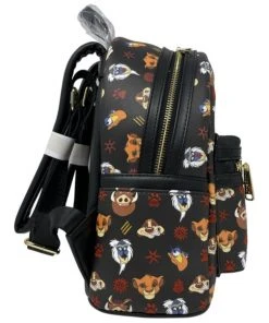 Quantum Collectibles Loungefly Lion King Faces Mini Backpack Preorder