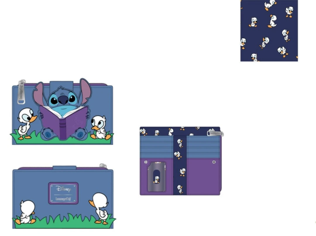 Quantum Collectibles Loungefly Lilo & Stitch - Story Time Duckies Flap Purse Pre-Order 3 Quantum Collectibles Loungefly Lilo & Stitch - Story Time Duckies Flap Purse Pre-Order