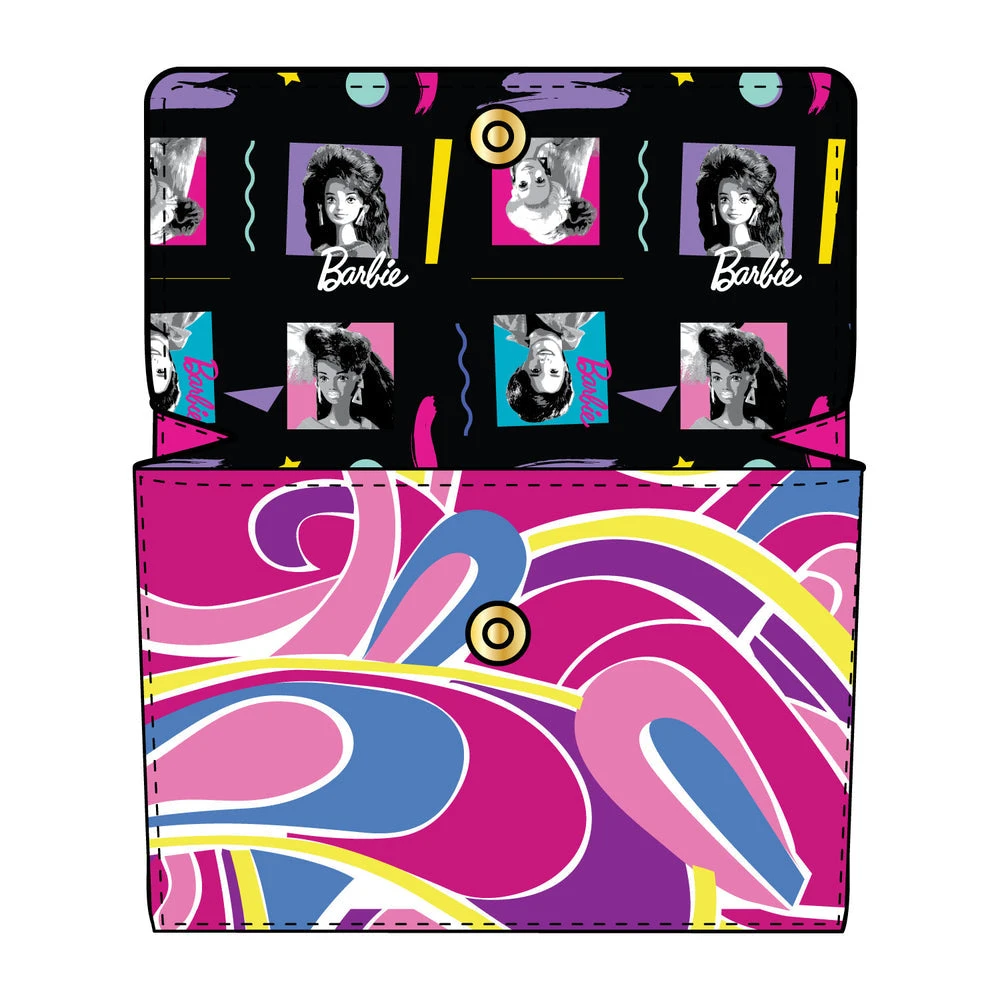 Quantum Collectibles Loungefly Barbie Totally Hair 30th Flap Wallet Preorder 4 Quantum Collectibles Loungefly Barbie Totally Hair 30th Flap Wallet Preorder