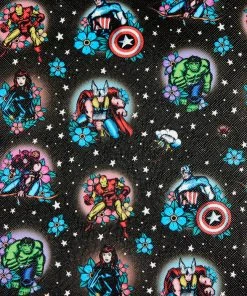 Quantum Collectibles Loungefly Avengers Floral Tattoo Mini Backpack Preorder 14 Quantum Collectibles Loungefly Avengers Floral Tattoo Mini Backpack Preorder