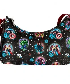 Quantum Collectibles Loungefly Avengers Floral Tattoo Shoulder Bag Preorder 9 Quantum Collectibles Loungefly Avengers Floral Tattoo Shoulder Bag Preorder