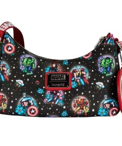 Quantum Collectibles Loungefly Avengers Floral Tattoo Shoulder Bag Preorder 11 Quantum Collectibles Loungefly Avengers Floral Tattoo Shoulder Bag Preorder