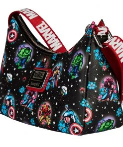 Quantum Collectibles Loungefly Avengers Floral Tattoo Shoulder Bag Preorder 13 Quantum Collectibles Loungefly Avengers Floral Tattoo Shoulder Bag Preorder