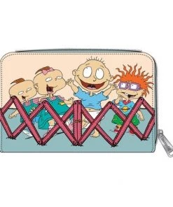 Quantum Collectibles Loungefly LF NICKELODEON RUGRATS 30TH ANNIVERSARY BABIES ZIP AROUND WALLET
