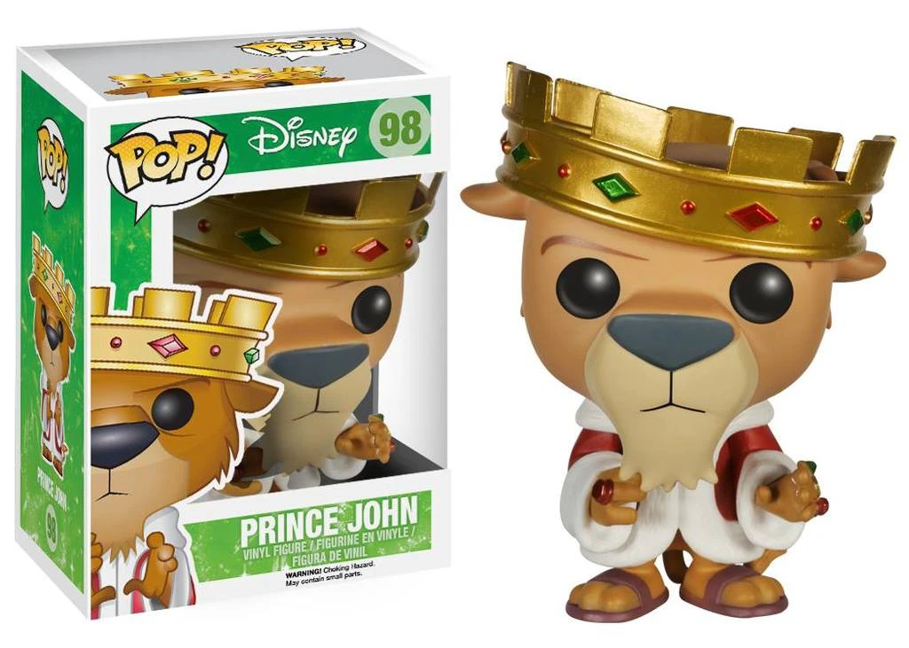 Quantum Collectibles Funko Pop! Vinyls Funko Pop! Disney Robin Hood: Prince John (Gold Crown) 3 Quantum Collectibles Funko Pop! Vinyls Funko Pop! Disney Robin Hood: Prince John (Gold Crown)