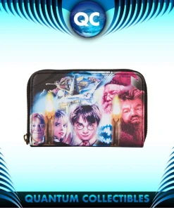 Quantum Collectibles Loungefly Harry Potter And The Sorcerer’s Stone Zip Around Wallet Preorder