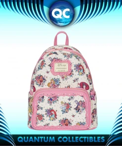 Quantum Collectibles Loungefly Disney Princess Floral Tattoo Mini Backpack Preorder