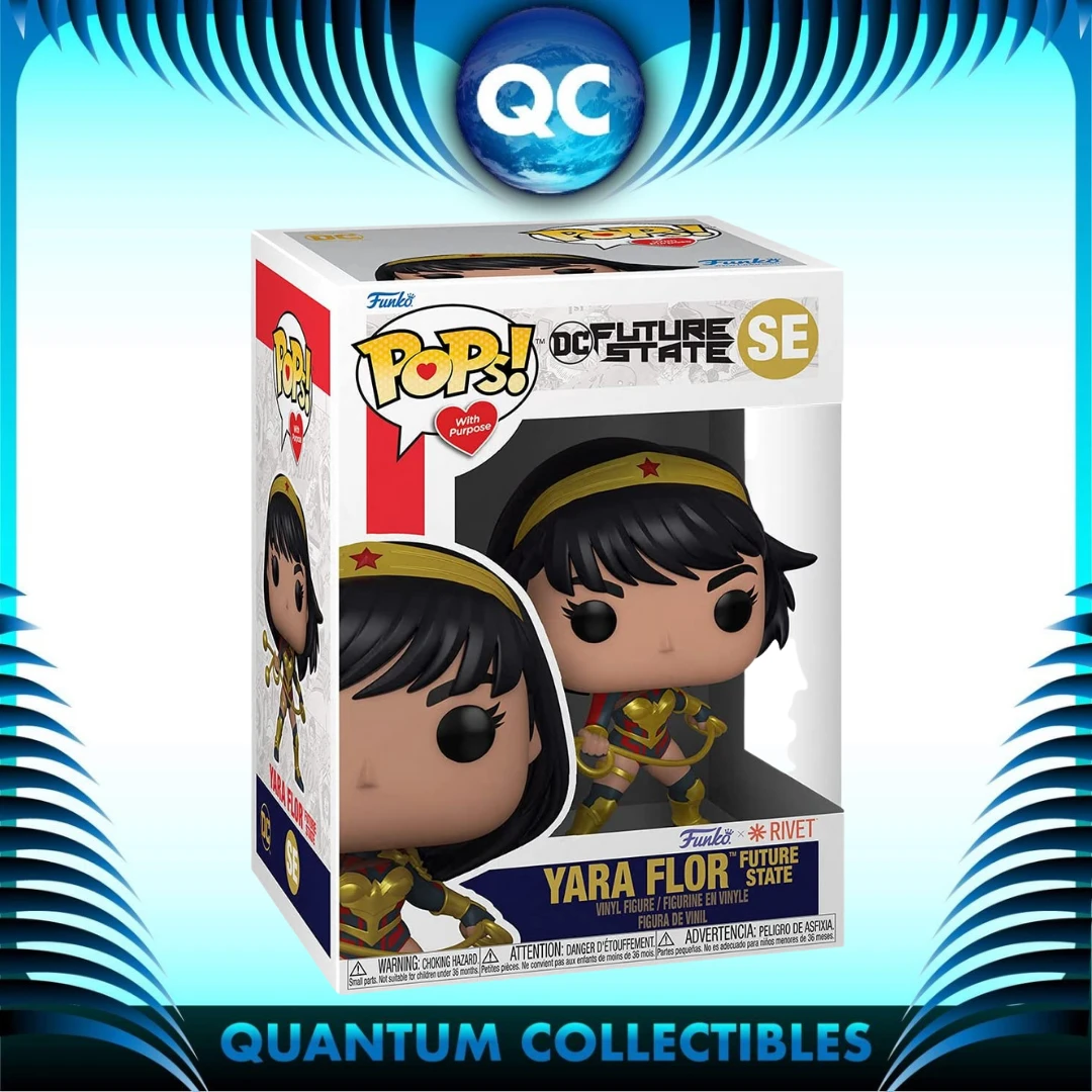 Quantum Collectibles Funko Pop! Vinyls Funko Pop! Pops With Purpose: Wonder Woman - Yara Flor (Rivet) Preorder 3 Quantum Collectibles Funko Pop! Vinyls Funko Pop! Pops With Purpose: Wonder Woman - Yara Flor (Rivet) Preorder