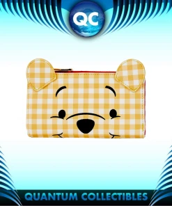 Quantum Collectibles Loungefly Winnie The Pooh Gingham Cosplay Flap Wallet Preorder