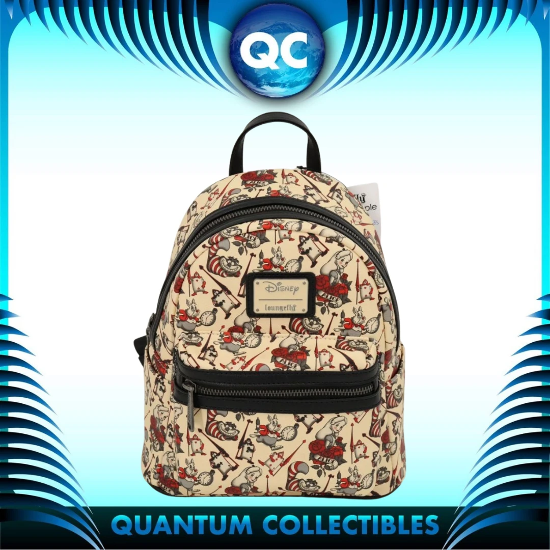 Quantum Collectibles Loungefly Alice In Wonderland Tattoo Mini Backpack Exclusive Preorder 3 Quantum Collectibles Loungefly Alice In Wonderland Tattoo Mini Backpack Exclusive Preorder