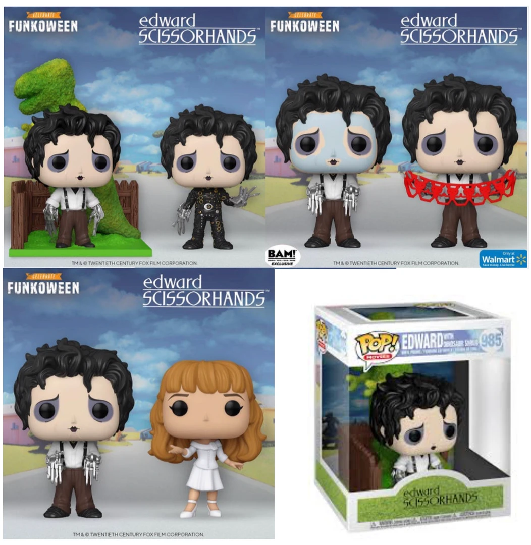 Quantum Collectibles Funko Pop! Edward Scissorhands Bundle Including US Stickered Exclusives Pre-Order Funkoween Funko Pop! Vinyls 3 Quantum Collectibles Funko Pop! Edward Scissorhands Bundle Including US Stickered Exclusives Pre-Order Funkoween Funko Pop! Vinyls