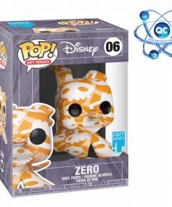 Quantum Collectibles Funko Pop! Nightmare Before Christmas Zero Art Series Funkoween Funko Shop Exclusive Pre-Order Funko Pop! Vinyls