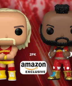 Quantum Collectibles Funko Pop! WWE Hulk Hogan And Mr.T 2 Pack Amazon Exclusive Pre-Order Funko Pop! Vinyls