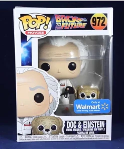 Quantum Collectibles Funko Pop! Back To The Future: Doc & Einstein Walmart Exclusive Funko Pop! Vinyls
