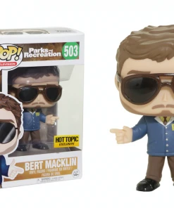 Quantum Collectibles Funko Pop! TV Parks And Recreation Burt Macklin Hot Topic Exclusive