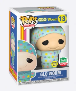 Quantum Collectibles Funko Pop! Retro Toys: Glo Worm Funko Shop Exclusive Preorder Funko Pop! Vinyls