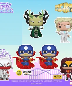 Quantum Collectibles Funko Pop! Games: Funko Fair Infinity Warps Part 1 Bundle Including US Exclusives Pre-Order Funko Pop! Vinyls
