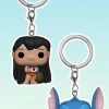 Quantum Collectibles Funko Pop! Disney: Lilo And Stitch Keychain Bundle Of 2 Funko Fair Pre-Order Funko Pop! Vinyls