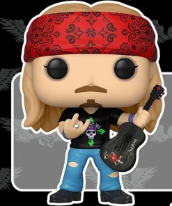 Quantum Collectibles Funko Pop! Vinyls Funko Pop! Rocks: Bret Michaels (1:6 Chance Of Chase) Funko Fair Pre-Order