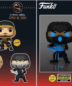 Quantum Collectibles Funko Pop! Mortal Kombat Bundle Including Chase And US Exclusives Preorder Funko Pop! Vinyls