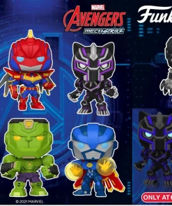 Quantum Collectibles Funko Pop! Marvel Avengers Mech Strike Bundle Including US Exclusives Preorder