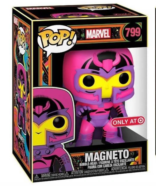 Quantum Collectibles Funko Pop! Marvel Black Light Magneto Target Exclusive Funko Pop! Vinyls 3 Quantum Collectibles Funko Pop! Marvel Black Light Magneto Target Exclusive Funko Pop! Vinyls