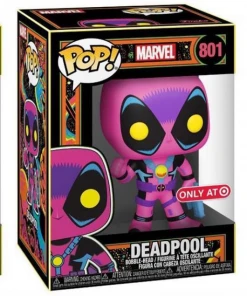 Quantum Collectibles Funko Pop! Marvel Black Light Deadpool Target Exclusive