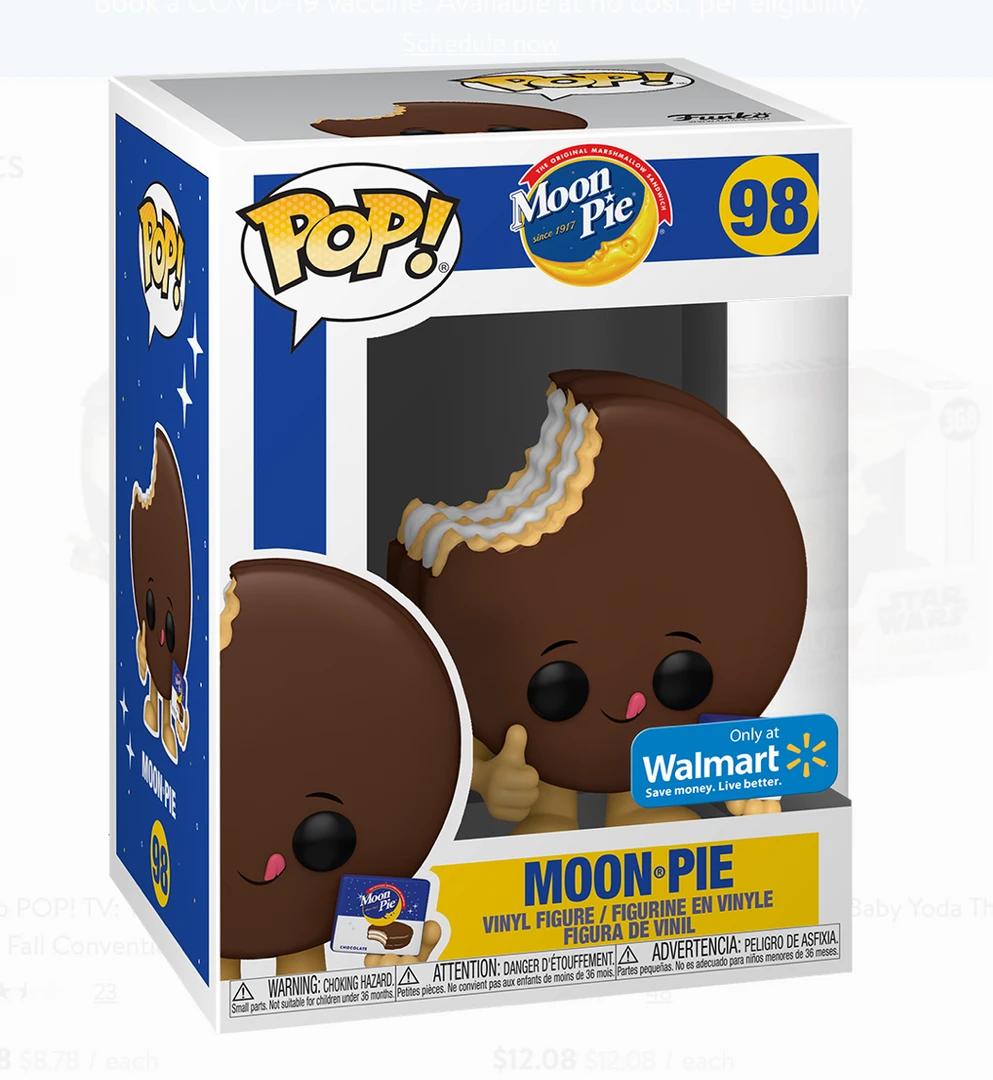 Quantum Collectibles Funko Pop! Ad Icons Moon Pie Walmart Exclusive Preorder Funko Pop! Vinyls 3 Quantum Collectibles Funko Pop! Ad Icons Moon Pie Walmart Exclusive Preorder Funko Pop! Vinyls