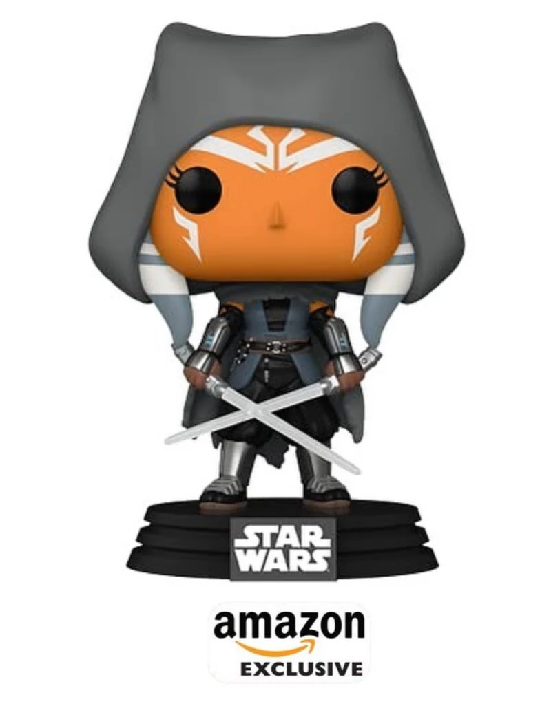 Quantum Collectibles Funko Pop! Vinyls Funko POP! Star Wars The Mandalorian Hooded Ahsoka Amazon Exclusive Pre-order 3 Quantum Collectibles Funko Pop! Vinyls Funko POP! Star Wars The Mandalorian Hooded Ahsoka Amazon Exclusive Pre-order